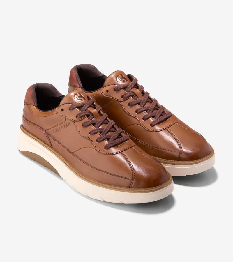 COLE HAAN Men's GrandPrø FeatherArc Bike-Toe Sneaker