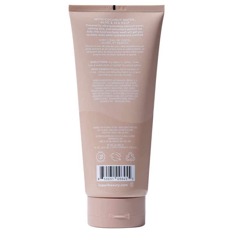 Kopari Tahitian Vanilla Hydrating Body Wash with Coconut Water, Aloe & Sea Kelp | Cleanses Without Stripping Moisture or Natural Oils | Infused with Notes of Warm Vanilla | Vegan and Cruelty-Free | 9.0 Oz - Image 2