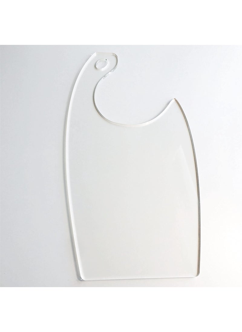 Phocaea Scoop Charcuterie Board Handle Template Clear Acrylic Template Woodworking Router Template 