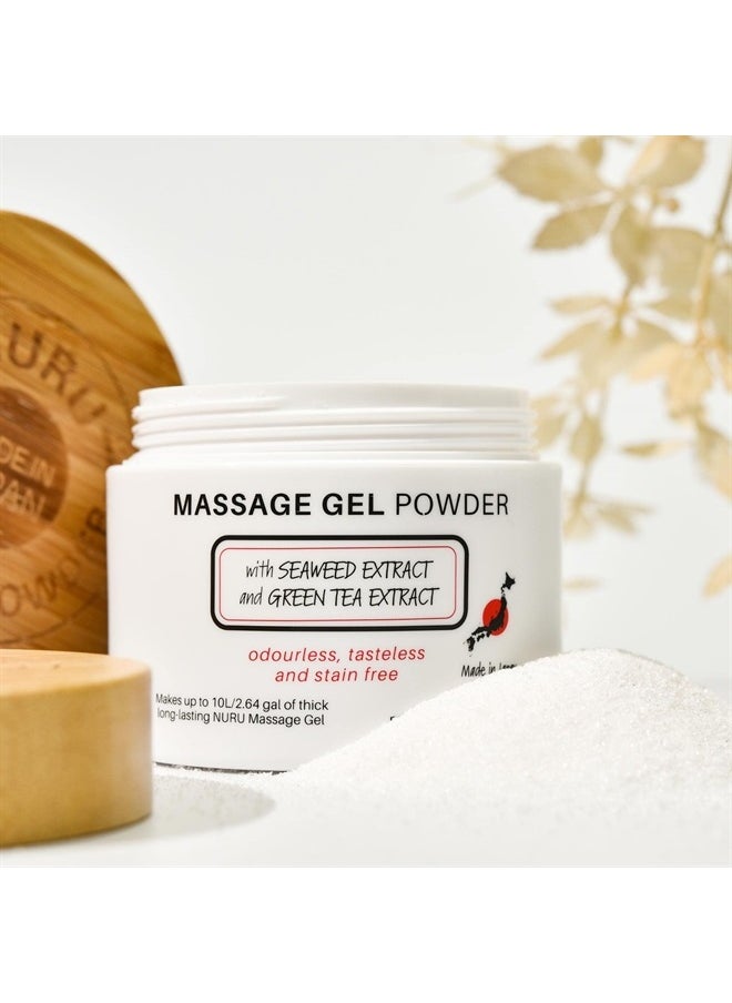 EROTICGEL - Nuru Massage Gel Therapy Powder 500g | Seaweed & Green Tea | Made in Japan | Paraben & Glycerine Free - Image 1