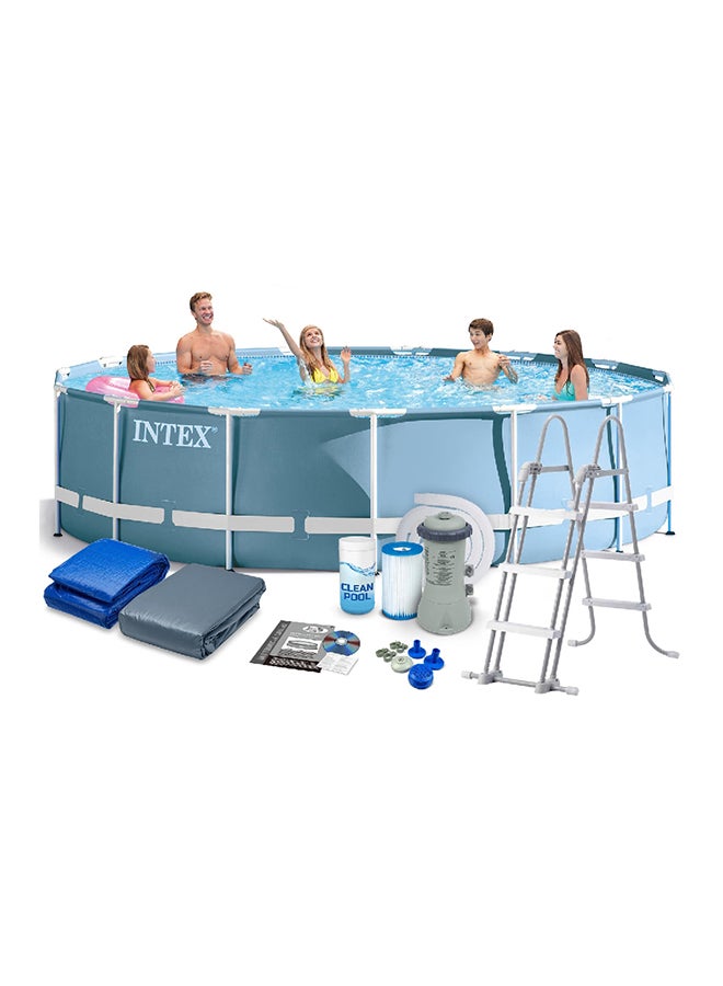 INTEX PRISM FRAME POOL SET 15FT X 42IN - Image 1