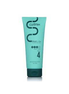 curlmix CurlMix Heavy Hold Flaxseed Gel for Curly Hair  Defines  Elongates Curls without Dryness or Flaking 
