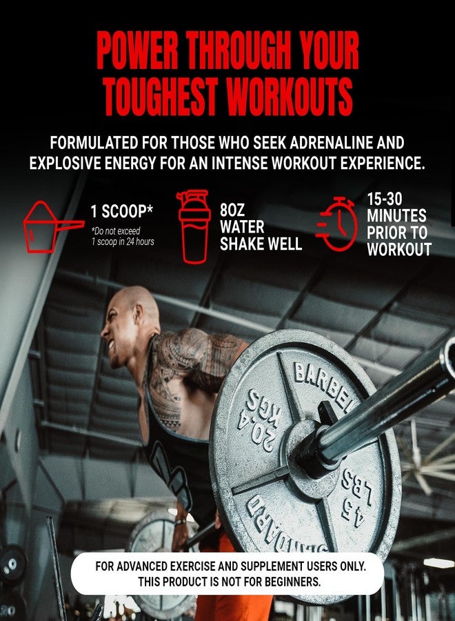 ProSupps Mr. Hyde Xtreme Pre Workout Powder with Creatine, Beta Alanine & Caffeine (Green Apple, 30 Servings) - Image 4