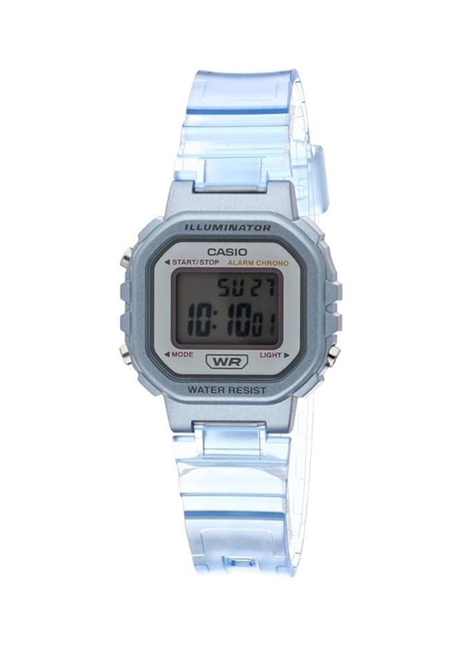 Casio Women's Watch - LA-20WHS-2ADF Clear Dial, Blue Band - Image 1