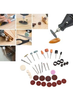 Digital Craft Digital Craft Rotary Tool Accessories Kit Mini Drill Bit Set with 32mm Mandrel in Electric Drill with 105Pc Rotary Tool Set Grinder Shaft 12Pc Wire Brush 6pc HSS Rotary Burs  - Image 3