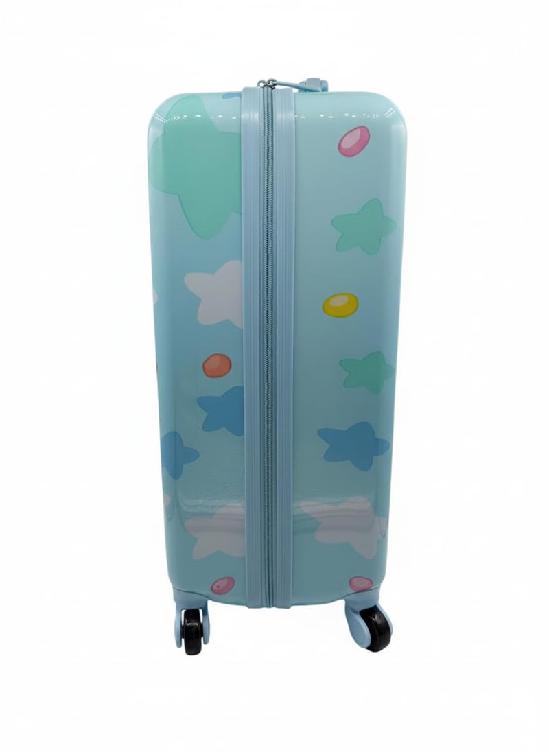 Fast Forward Bluey 20" Hardshell Luggage - Cute & Durable Hard-side Suitcase for Travel with Spinner Wheels 20"x12"x8" - Image 5
