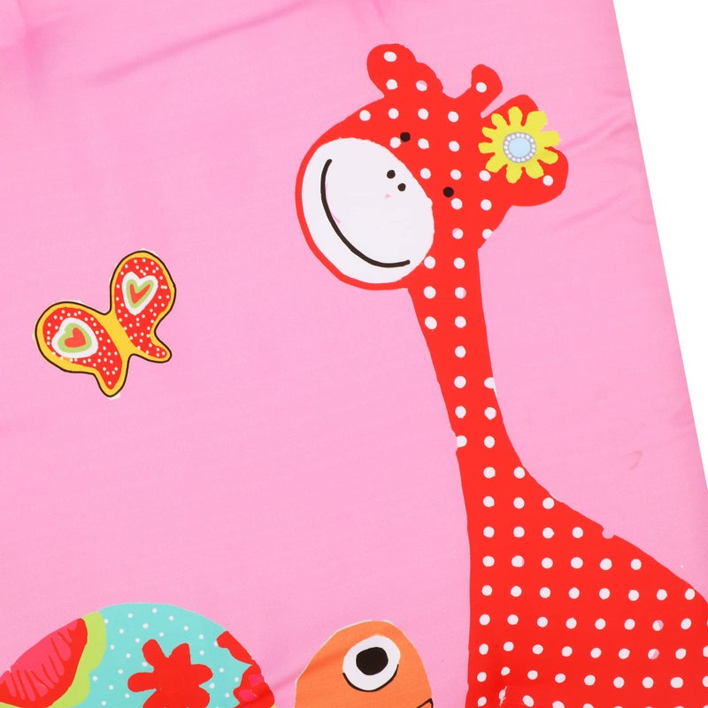 AMARDEEP Baby Bedding with Pillow Digital Printed Jungle Theme (AD_Bedding_GT_Pink) - Image 5
