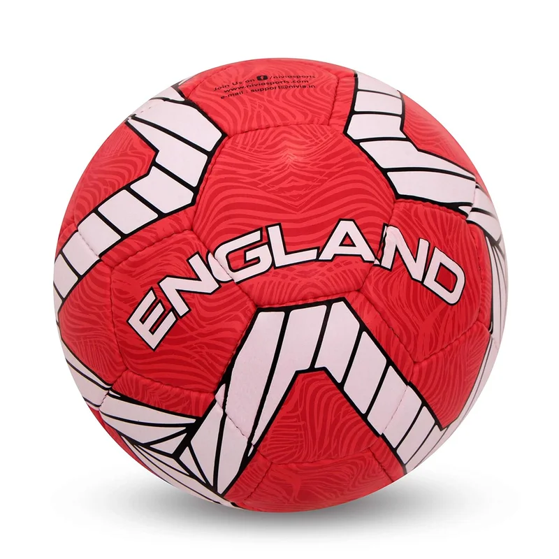Nivia Kross World Football - Red Size 5