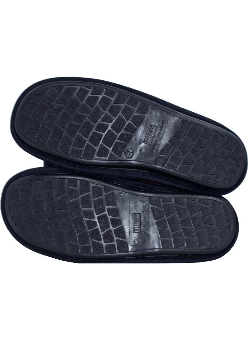 Twigy L0308 Opaque Men's Slippers Navy Blue