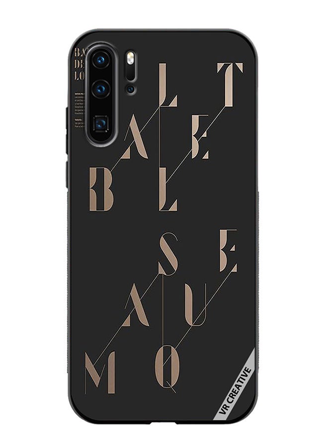 VR CREATIVE Protective Case Cover For Huawei P30 Pro Ballet Masque Design Multicolour - Image 1