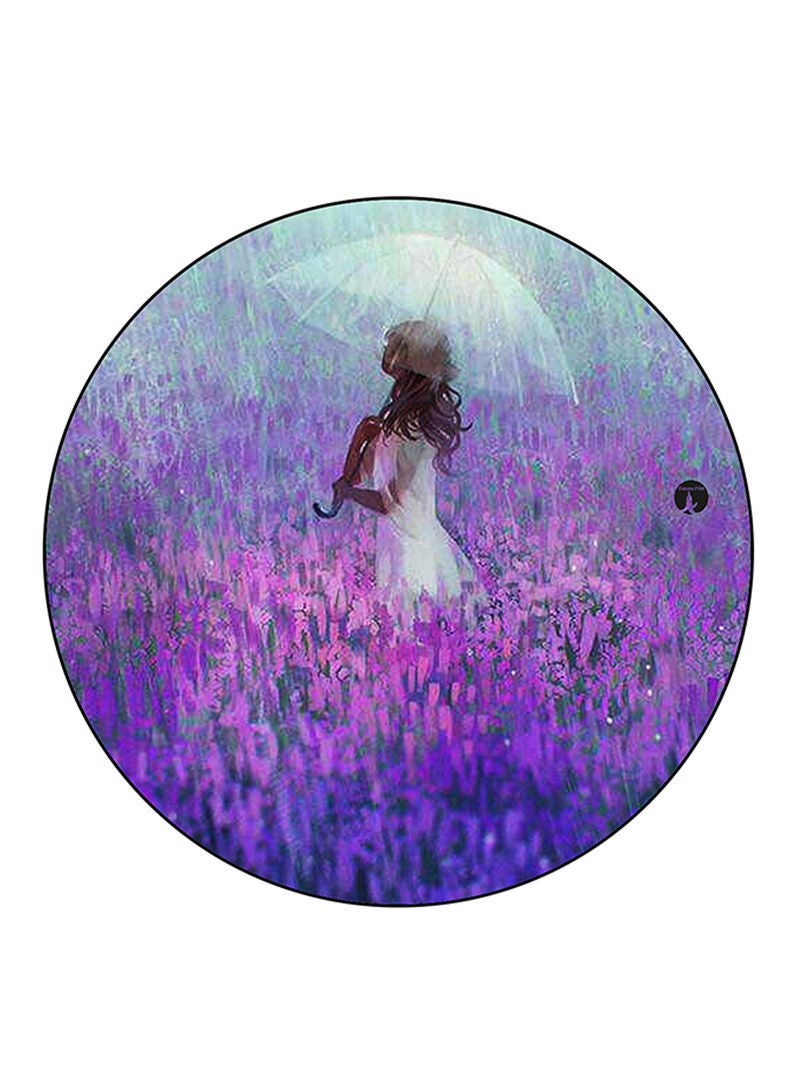RKN Girl Printed Mouse Pad  Multicolour