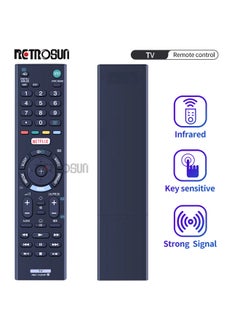 OMETTER RMT-TX203P For Sony Smart LCD TV Remote Control Netflix RMT-TX202P  - Image 1