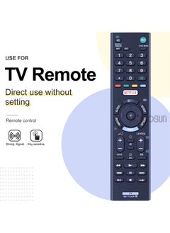 OMETTER RMT-TX203P For Sony Smart LCD TV Remote Control Netflix RMT-TX202P  - Image 5
