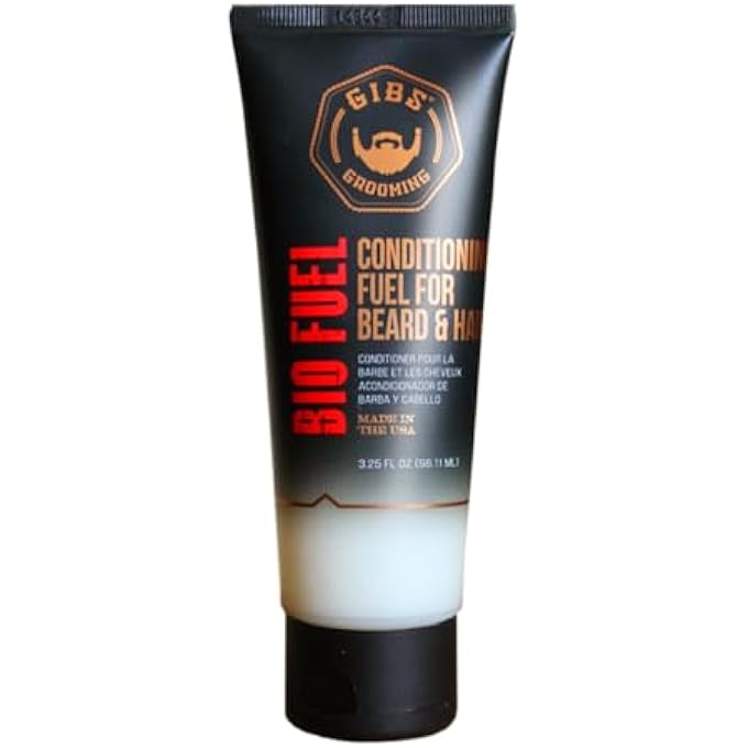 GIBS BIOFUEL HAIR CONDITIONER FOR MEN - BEARD & HAIR CONDITIONER, 3.25 OZ - Image 1