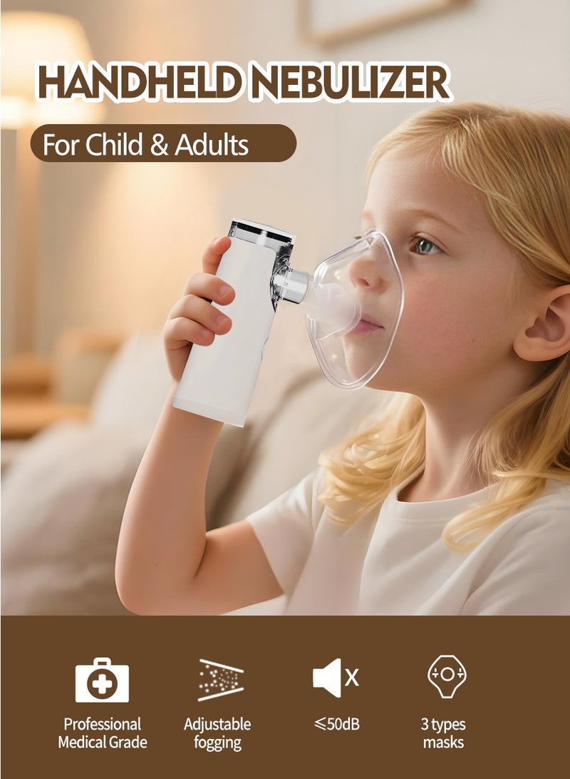 BEIRUI Ultrasonic Mesh Nebulizer for children Men Women Mini Handheld Portable Steam Humidifier for home and travel - Image 2
