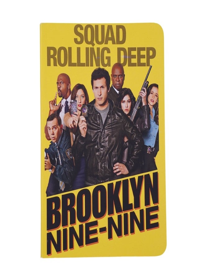 Offo Brooklyn Nine Printed, Smooth & Velvet finish A5 Ruled Notebook/Note book - 160 Pages, Hard bound - Image 1