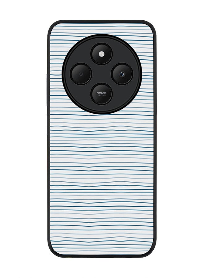 Stylizedd For Xiaomi Poco C75 Case,Slim fit Camera Protection, Shockproof Thin Phone cover - Shaky Lines - Image 1