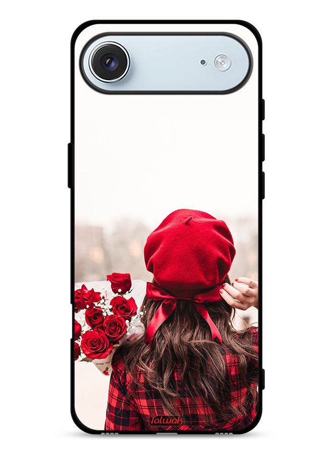 Tolwak Apple iPhone Air Protective Case Cover Holding Flowers - Image 1