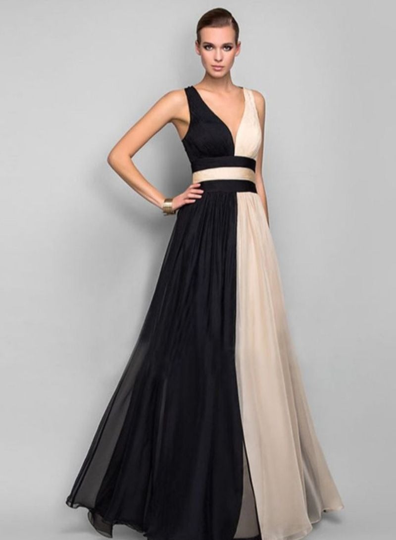 KASTWAVE Casual Sleeveless Solid Maxi Dress  M - Image 2