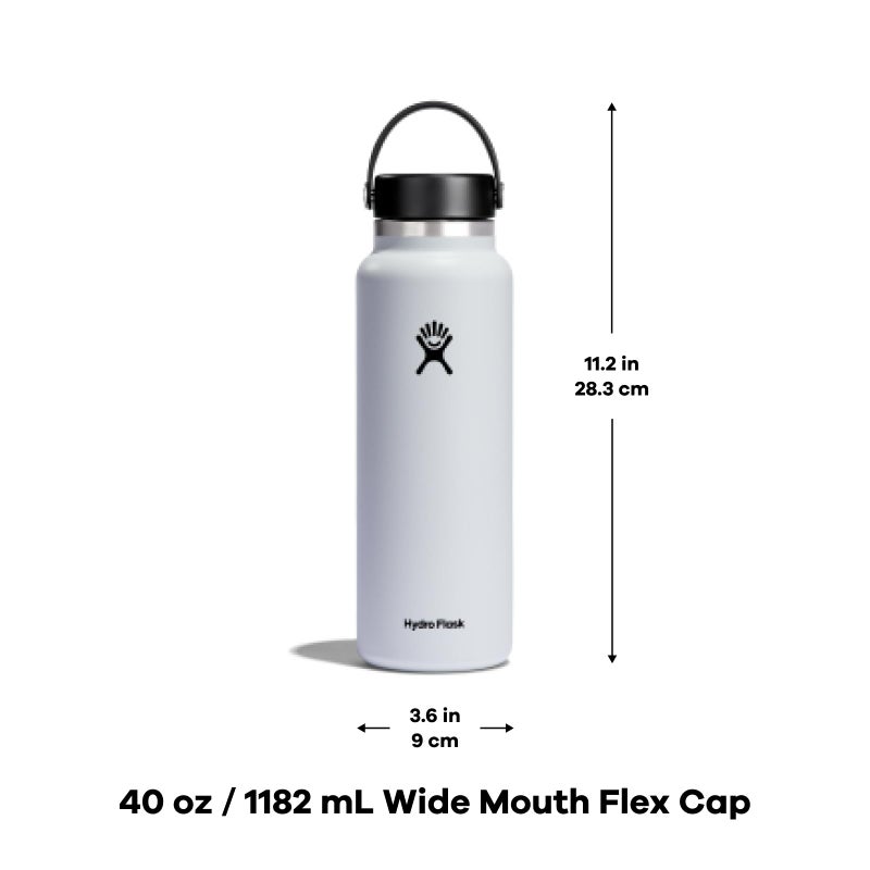 Hydro Flask  Wide Mouth Flex Cap Trillium Bottle 40Oz - Image 3