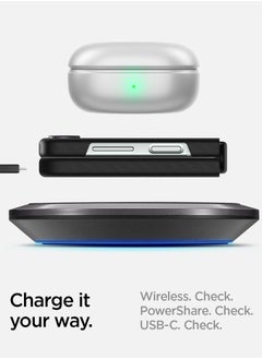 Spigen غطاء حماية من ألياف الأراميد Air Skin Pro لهاتف Samsung Galaxy Flip 5 - أسود  - Image 4
