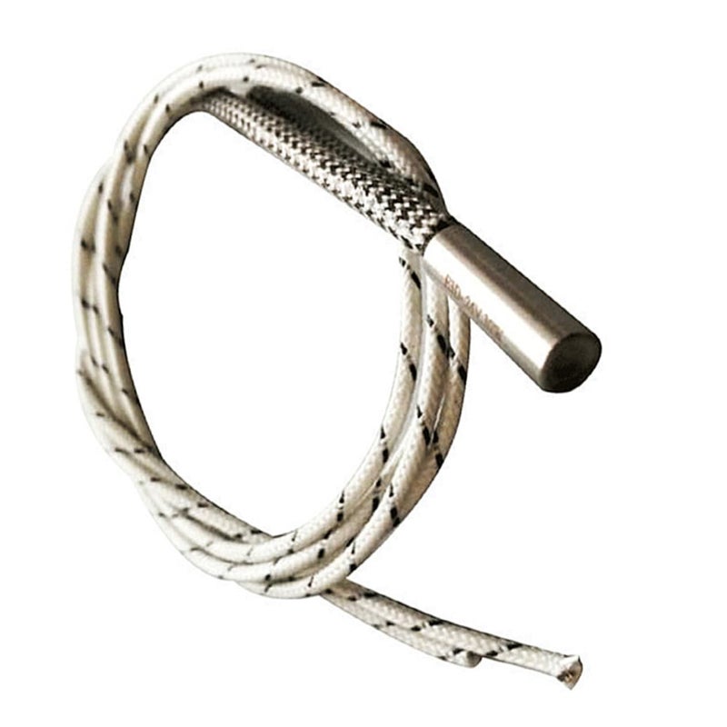 Unomor 40W Printer Heating Rod Stainless Steel Single Ended White Connector - Image 2