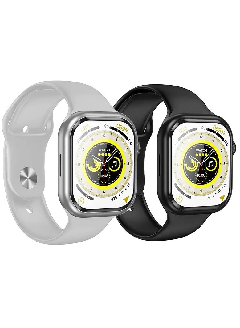 هوكو ساعة ذكية HOCO Y23 - إصدار Sports Calling، شاشة ناعمة 2.02 بوصة، بلوتوث V5.0، تدعم مراقبة النوم، ومراقبة معدل ضربات القلب، ومراقبة النشاط البدني، وتذكير بالخمول - ابيض - Image 4