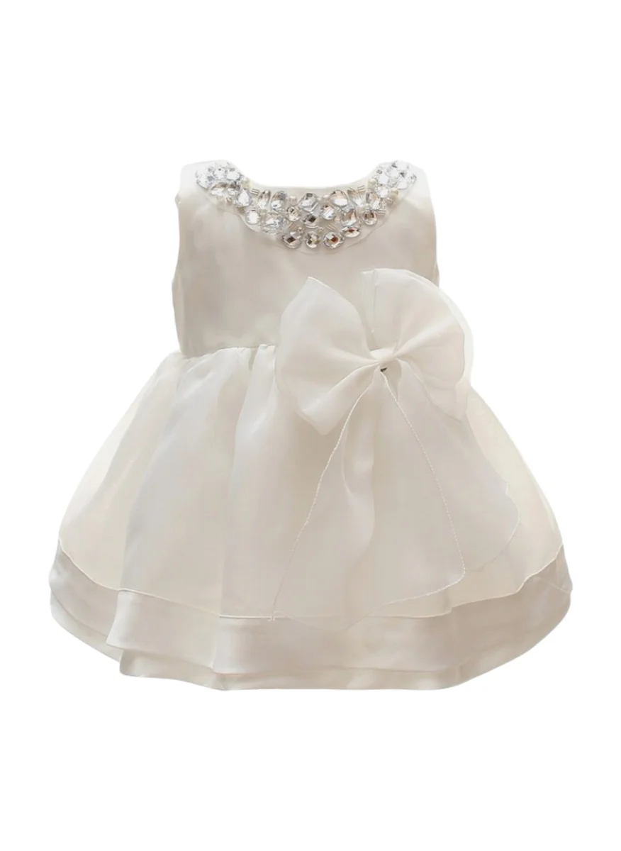 Bambimici Bambimici - Celestial Baby Gown - White