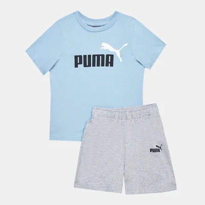 PUMA Kids' Minicats T-Shirt and Shorts Set (Baby and Toddler)