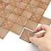 iLAND Dollhouse Flooring on 112 Scale 16 Scale Miniature Dollhouse Accessories 30pcs DoubleSided Dollhouse Floor Tiles Classical Inlays Marbling Pattern - Image 2