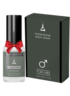 VIROCHEMISTRY Pheromones to Attract Women for Men (Guardian) Body Spray - Bold, Extra Strength Human Pheromones Fragrance Body Spray - 50ml (Human Grade Pheromones to Attract Women)  - Image 1