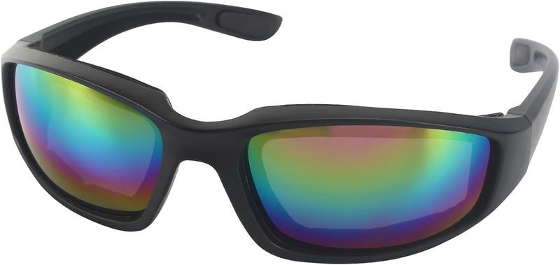 surpassme 3 Pair Motorcycle Riding Glasses Padding Goggles UV Protection Dustproof Windproof Motorcycle Sunglasses for Outdoor Actives - Image 1