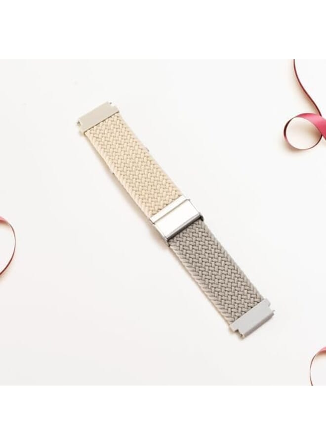 Excefore Elastic Braided Bands For Samsung Galaxy Watch 6 5 4 5 Pro 6 4 Classic Active 2 Active Watch 3 Stylish Quick Release Bands For 40Mm 44Mm 45Mm 43Mm 47Mm 42Mm 46Mm And 41Mm - Image 2