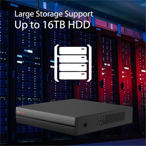 CP PLUS 4 Channel 5M-N DVR | 6MP IP Support | AI-Instastream | 32Mbps Bandwidth | SMD Plus | Dual Output | KVMS Pro Lite | 16TB HDD Support – CP-UVR-0401F1-IC2 - Image 3