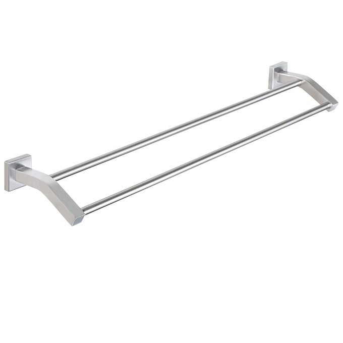 BATH DOUBLE TOWEL BARS TOWEL RACKS FOR BATHROOMWALL MOUNT TOWEL HOLDER HEAVY DUTY SUS304 STAINLESS STEEL TOWEL HANGER TOWEL RAILBRUSHED NICKEL 28 INCH