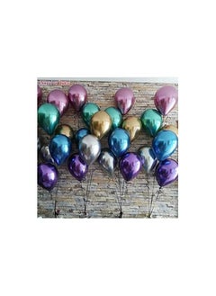 Party with Emma 50pcs/Set Multi Color Foil Balloon Party Supplies Banner Paper Garland For Happy Birthday  - Image 4