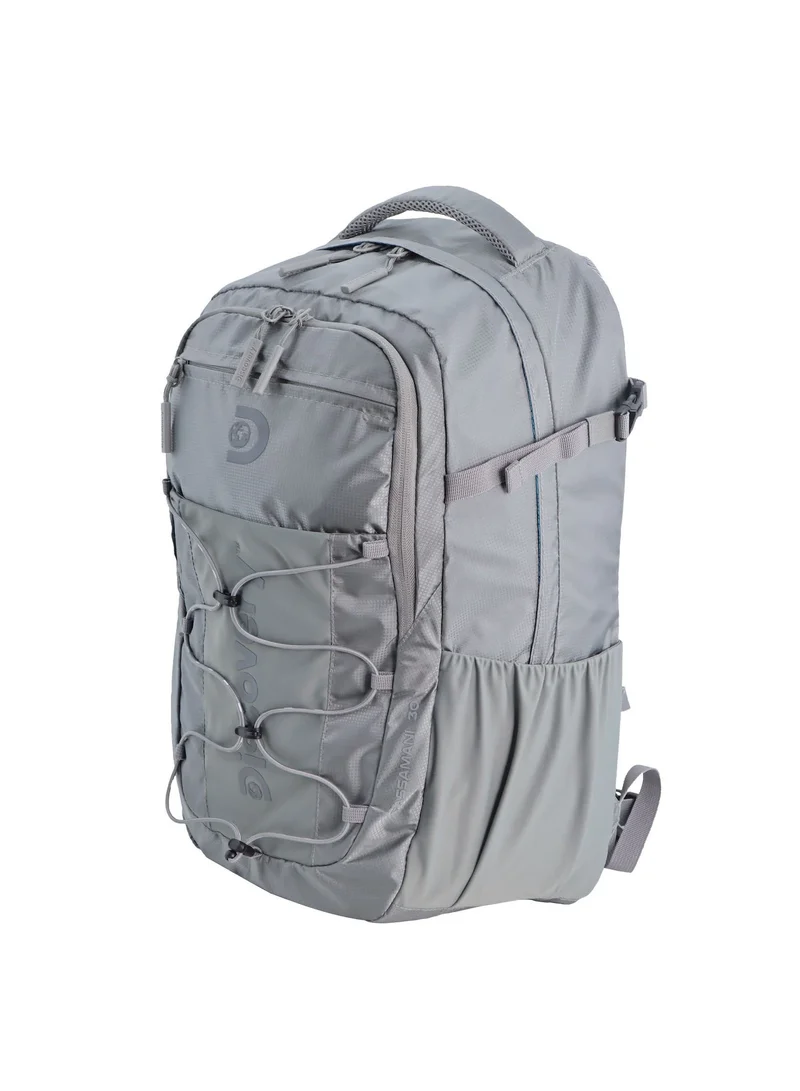 Discovery Grey Discovery Outdoor 30L Backpack Grey for Aventure, Durable Lightweight Water Resistant Multi-Compartment Bag for Men Women Hiking Trekking Camping Travel  | Best Price UAE