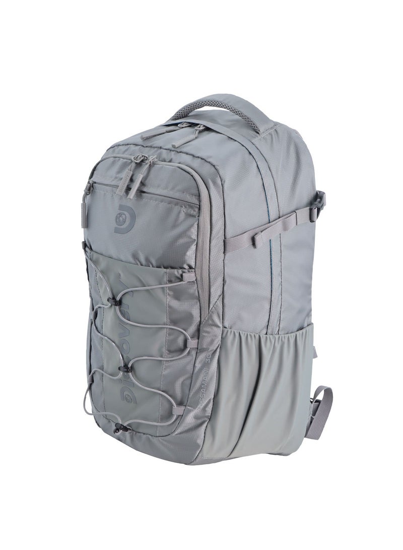 Discovery Outdoor 30L Backpack Grey for Aventure, Durable Lightweight Water Resistant Multi-Compartment Bag for Men Women Hiking Trekking Camping Travel - Image 3