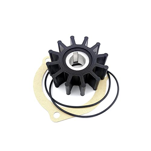 WINGOGO 9000K Inboard Water Pump Impeller for Sherwood 09000K-SHW Marine Engine Parts Repair Kit Replacement Kohler 246489 344089 344371 229826 Onan 132-0271 - Image 2