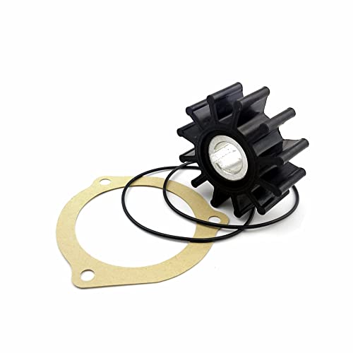WINGOGO 9000K Inboard Water Pump Impeller for Sherwood 09000K-SHW Marine Engine Parts Repair Kit Replacement Kohler 246489 344089 344371 229826 Onan 132-0271 - Image 3