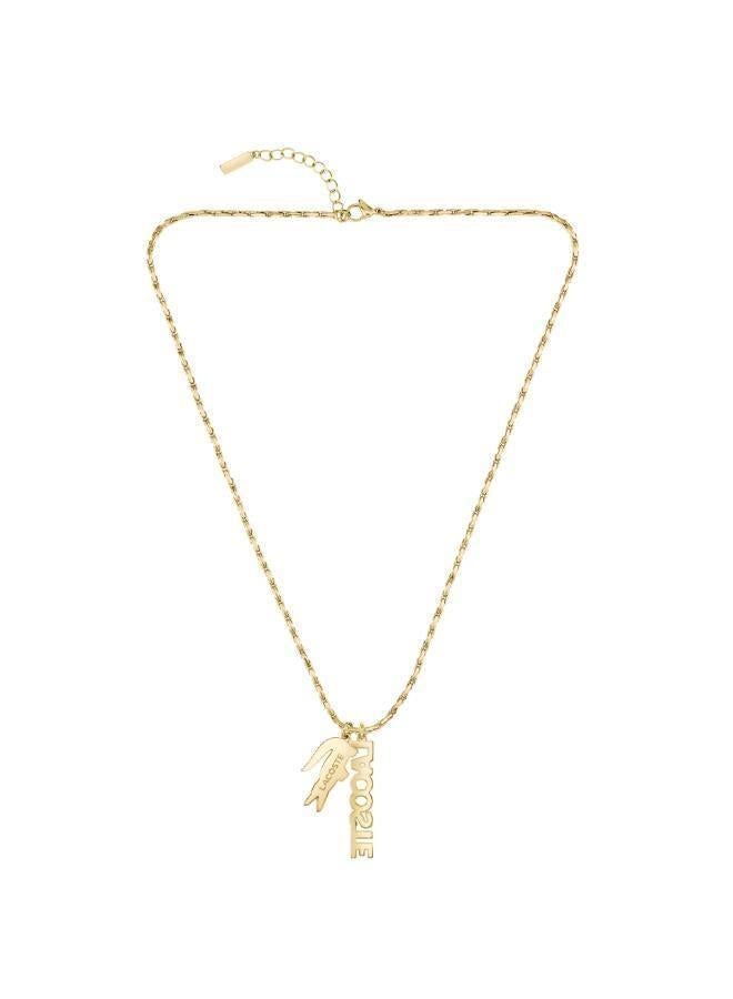 LACOSTE Umpire Collection Pendant Necklace Unisex With Different Charms In Yellow Gold - 2040488 - Image 3