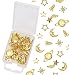 PENTA ANGEL Cosmos Themed Resin Fillers Charms Beads 42Pcs Star Moon Planet Filling Accessories for Epoxy Resin Craft Jewelry Making - Image 2
