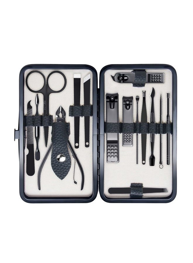 FIXBODY Nail Clippers for Men, Nail Grooming Kit, Manicure Kit Gift for Men, Nail Clippers Set for Women, Fingernail Clippers and Toenail Clippers - Image 1