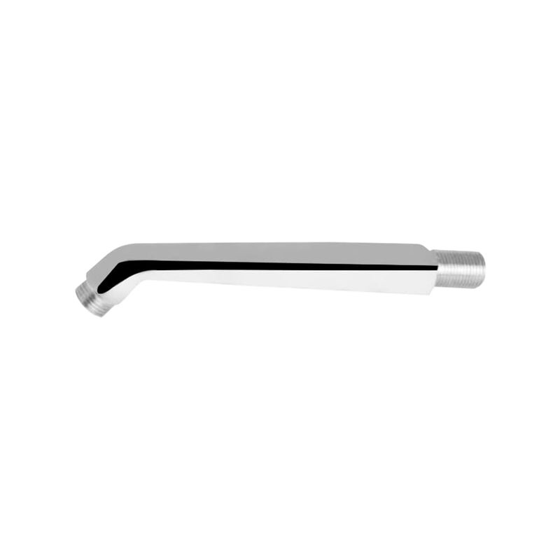 Viking Viking Brass Shower Arm Sleek Thread Size 1 and 2 15mm 12 Outer Length 200mm 8 Polished CP Rain Shower Head Extension ExtenderMade of Brass for Bathroom Rainfall Showerhead 