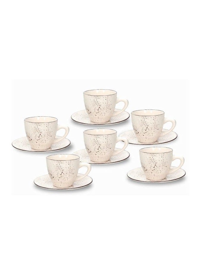 Tognana Set 6 Coffee Cup&Saucer  - Image 1