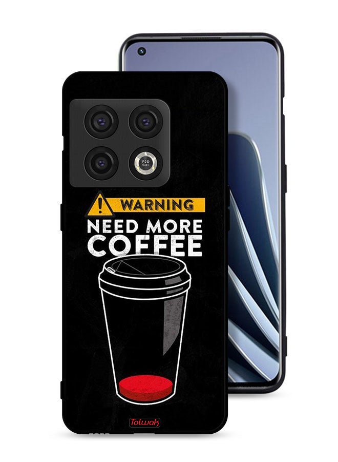Tolwak غطاء حماية OnePlus 10 Pro 5G بحاجة إلى المزيد من القهوة - Image 1