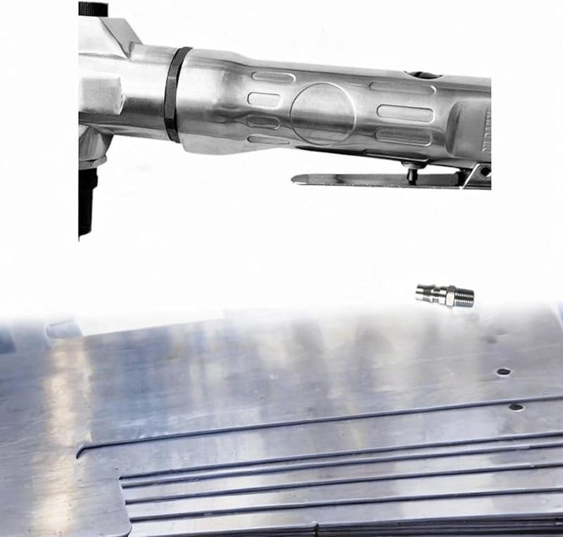 Pneumatic Air Shear Tool 3000RPM Metal Cutter For Iron Aluminum Sheets 18 Gauge Capacity - Image 4
