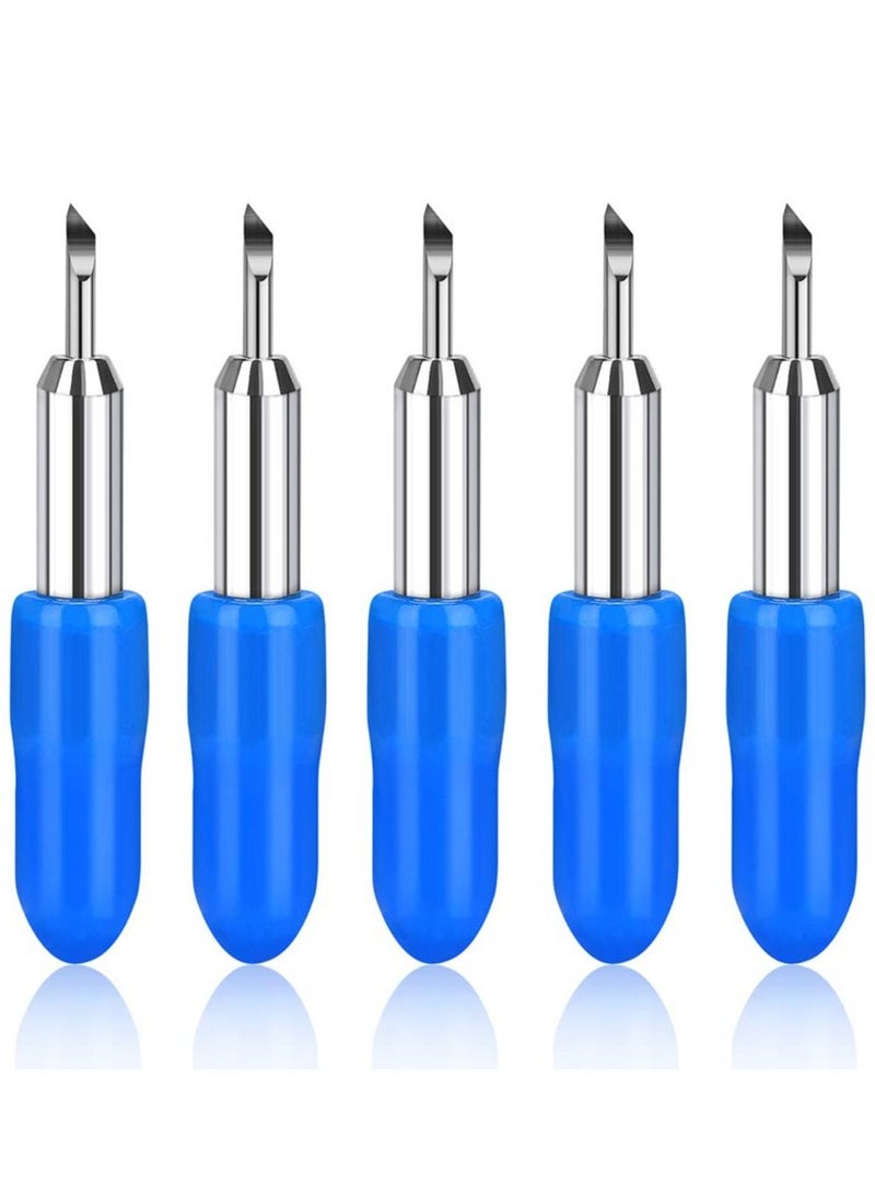 SYOSI 5Pcs Replacement Cutting Blades Cut Vinyl Fabric Carbide Standard Blade - Image 1