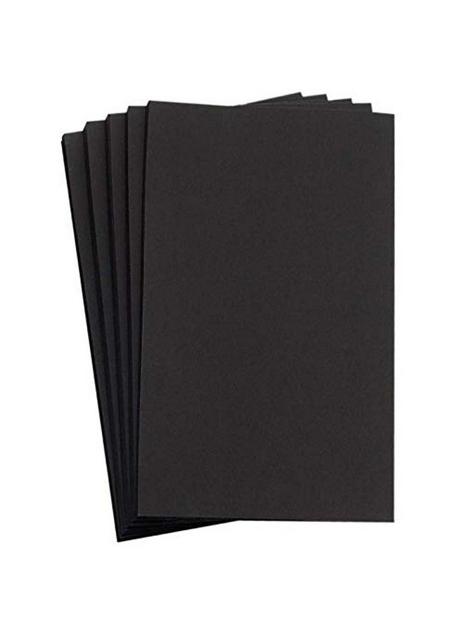 هاميلكو ورق بطاقات أسود مقاس 11X17 بوزن 80 رطل، 25 حزمة - Image 1