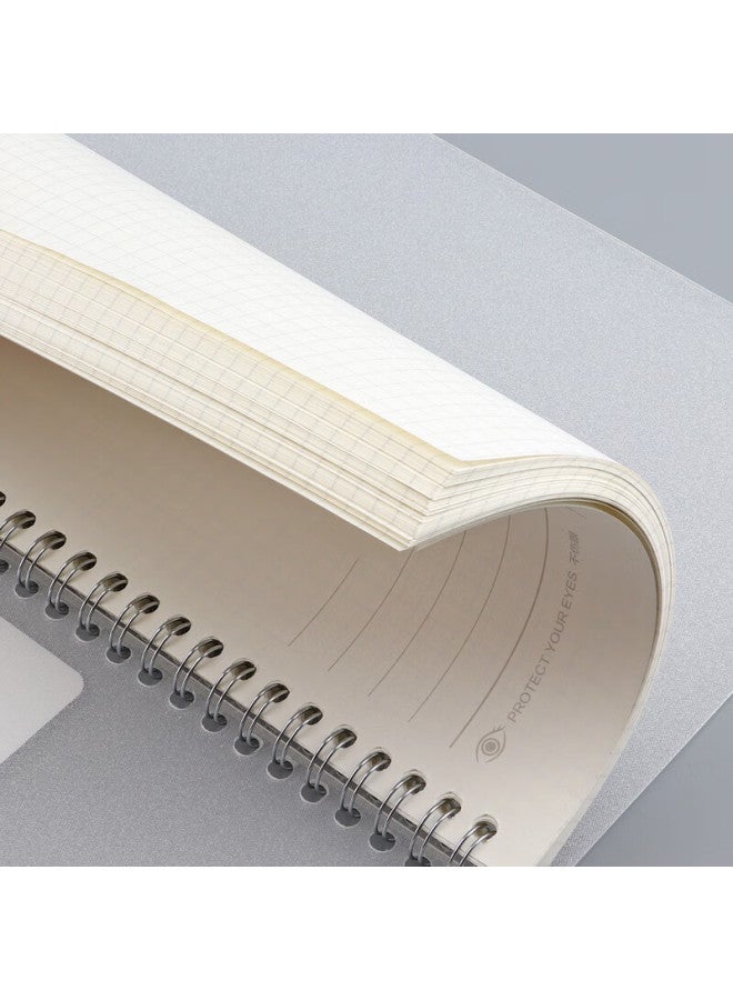 Baoke (Baoke) Nb3018A Student Grid Notebook B5/60 Pages Spiral Bound Office Notepad Single Pack - Image 2